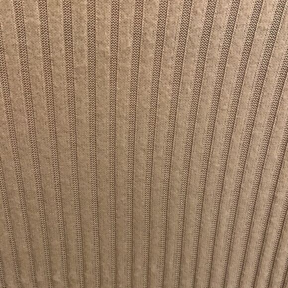 Nude Mock Neck Long Sleeve Dress - Picture 7 of 7